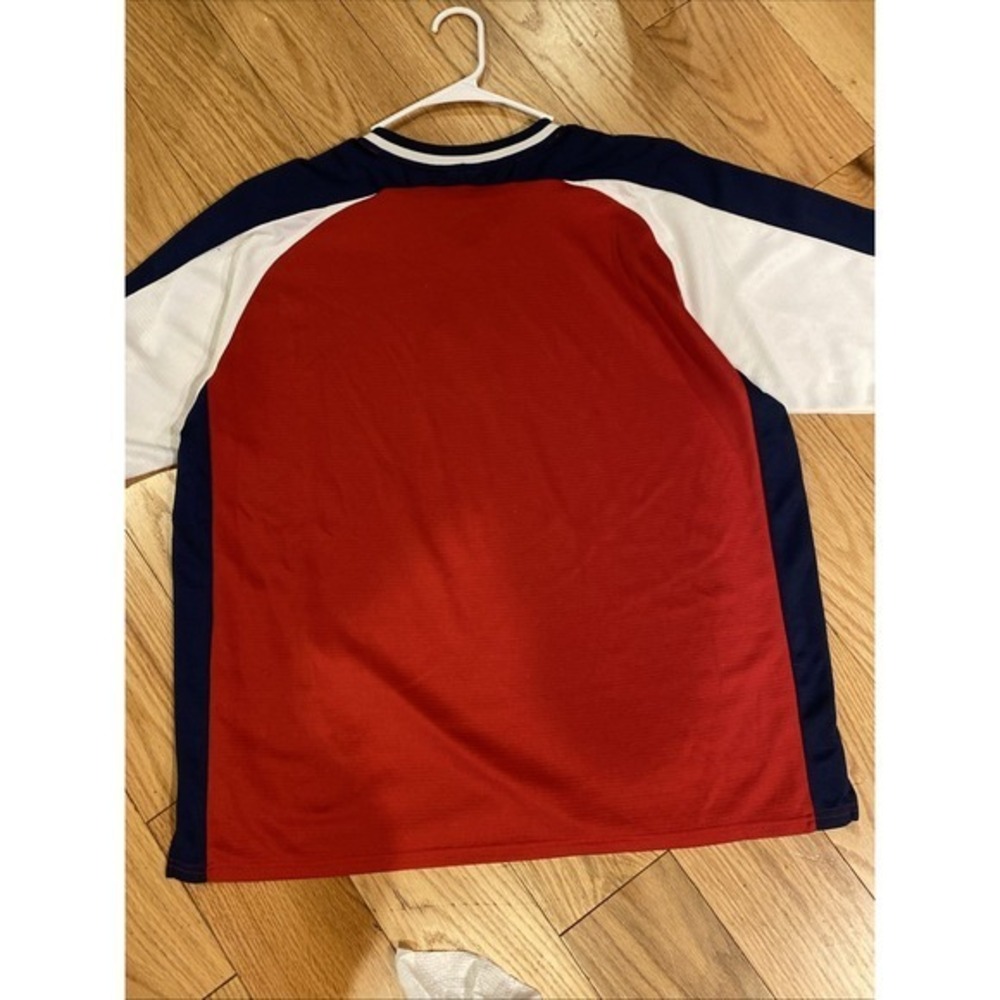 Boston Red Sox XL Jersey Red With Blue B 201 - Picture 8 of 9